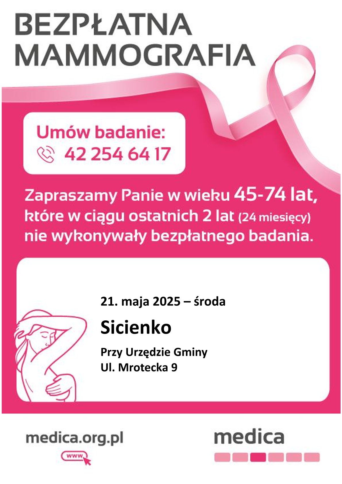 Bezpłatna mammografia